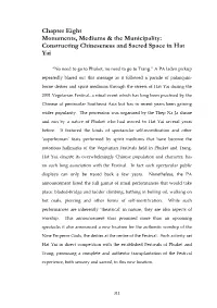 Chapter Eight Monuments, Mediums & the Municipality: Constructing