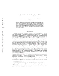 Arxiv:1803.03229V2 [Math.AC] 8 Sep 2018 N H Perfection, the and Aia Fr(O Xml,Rcudb -Dclycmlt) T R Map Complete)