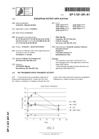 Ep 3321281 A1