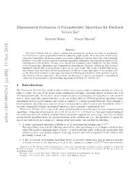 Experimental Evaluation of Parameterized Algorithms for Feedback Vertex Set: Code Repository, 2018