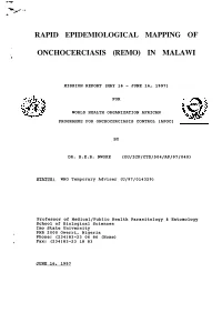 Rapid Epidemiological Mapping Of