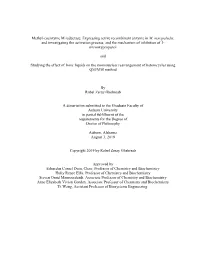 Methyl-Coenzyme M Reductase: Expressing Active Recombinant Enzyme in M