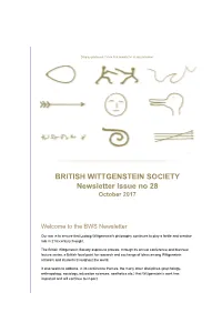 Newsletter No. 28 October 2018