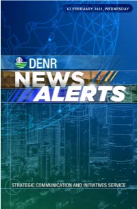 03 FEBRUARY 2021, WEDNESDAY Headline STRATEGIC February 03, 2021 COMMUNICATION & Editorial Date INITIATIVES Column SERVICE 1 of 1 Opinion Page Feature Article