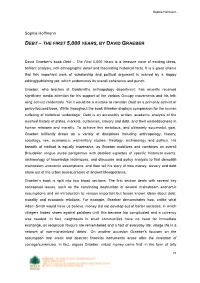 Debt – the First 5,000 Years, by David Graeber