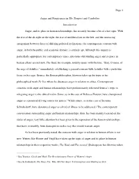 Page Anger and Forgiveness in the Tempest and Cymbeline