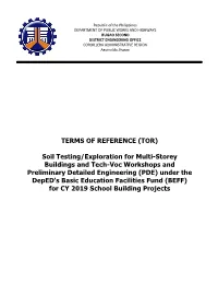 Terms of Reference (Tor)