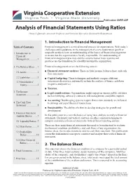 Analysis of Financial Statements Using Ratios Henry J