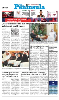 Qatar Committed to Patient Safety and Quality Care Credentials