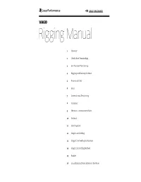 Rigging Manual