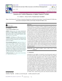 Causes and Control Measures of Apple Replant Problem