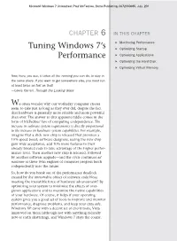Tuning Windows 7'S Performance