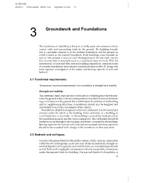 3 Groundwork and Foundations