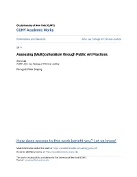 Culturalism Through Public Art Practices