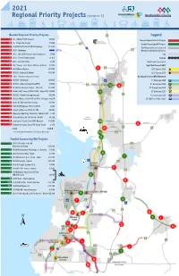 Regional Priority Projects(Revision 1) 2021