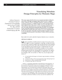 Visualizing Metadata: Design Principles for Thematic Maps