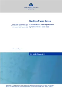 Working Paper Series