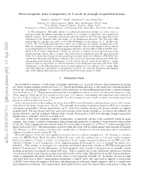 Arxiv:2104.07417V1 [Physics.Plasm-Ph] 15 Apr 2021