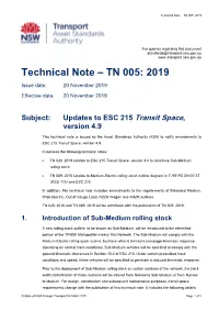 ESC 215 Transit Space, Version 4.9