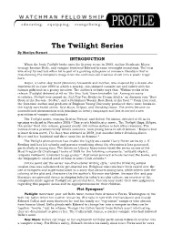 The Twilight Series Profile