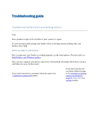 Troubleshooting Guide