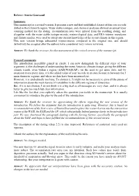 Referee: Sentia Goursaud Summary This Manuscript Is a Revised Version
