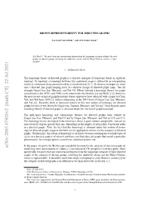 Arxiv:2003.07426V2 [Math.CT] 22 Jul 2021 Modifying Some Constructions of Adams [1] for Connected CW Complexes with Base Point