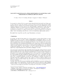 Coastal Dynamics 2017 Paper No.047 168 WAVE SETUP