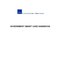 GSA Smart Card Handbook