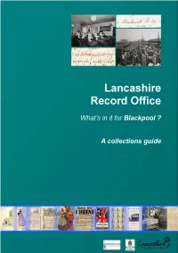 Whats in It for Blackpool