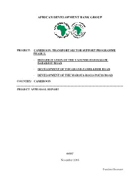 Cameroon: Transport Sector Support Programme Phase 2