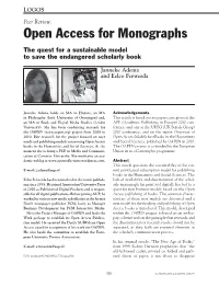 Open Access for Monographs