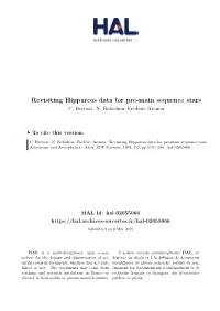 Revisiting Hipparcos Data for Pre-Main Sequence Stars C