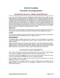 Standard 681S3 Media Sanitization