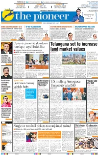Telangana Set to Increase Land Market Values