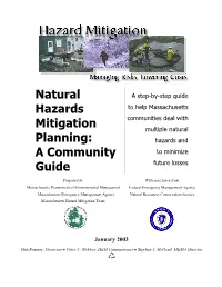 Natural Hazards Mitigation Planning: a Community Guide