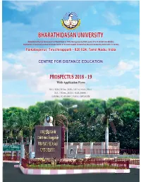CDE Prospectus 2018 2019.Pdf
