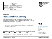 Leap Into... Collaborative Learning