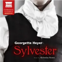 Sylvester Read by Nicholas Rowe CD 1