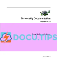 Tortoise Hg Guide