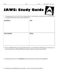 JAWS: Study Guide