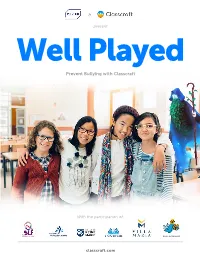 Prevent Bullying with Classcraft &