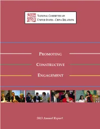 2013 Annual Report Board of Directors May 2013 - May 2014