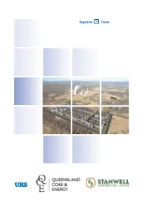 Fauna Appendix H