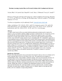 Machine Learning-Assisted Directed Protein Evolution with Combinatorial Libraries Zachary Wua, S. B. Jennifer Kana, Russell D. L