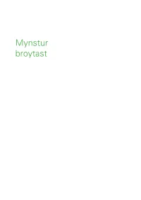 Mynstur Broytast