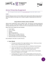Active Citizenship Assignment