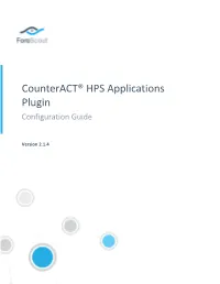Counteract HPS Applications Plugin Configuration Guide