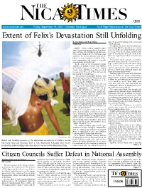 Extent of Felix's Devastation Still Unfolding