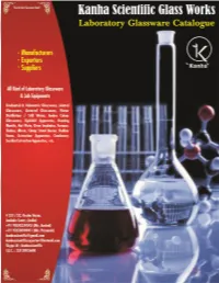 Laboratory Glasswares